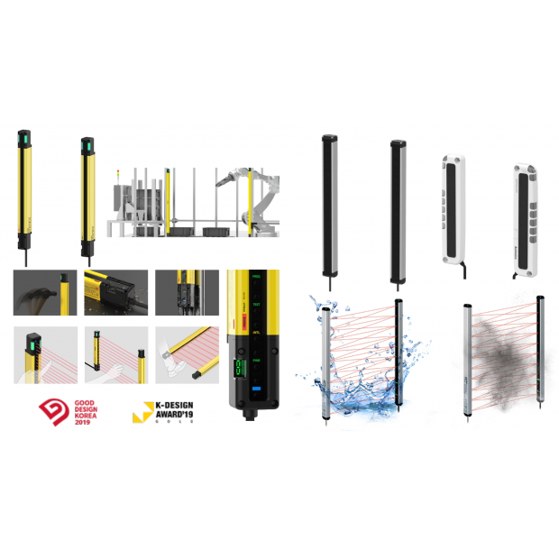 產品介紹-安全光柵 區域感測器