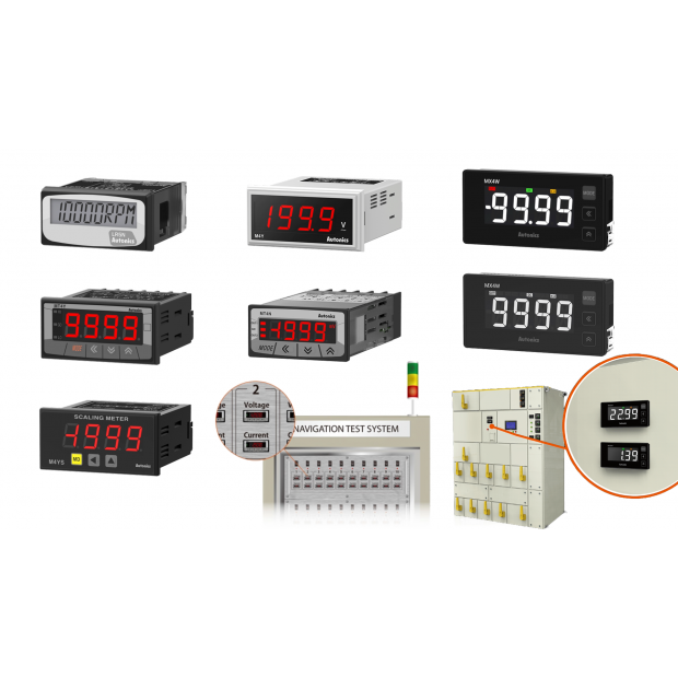 產品介紹-電壓電流面板表