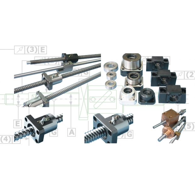 產品介紹-伊和滾珠導螺桿